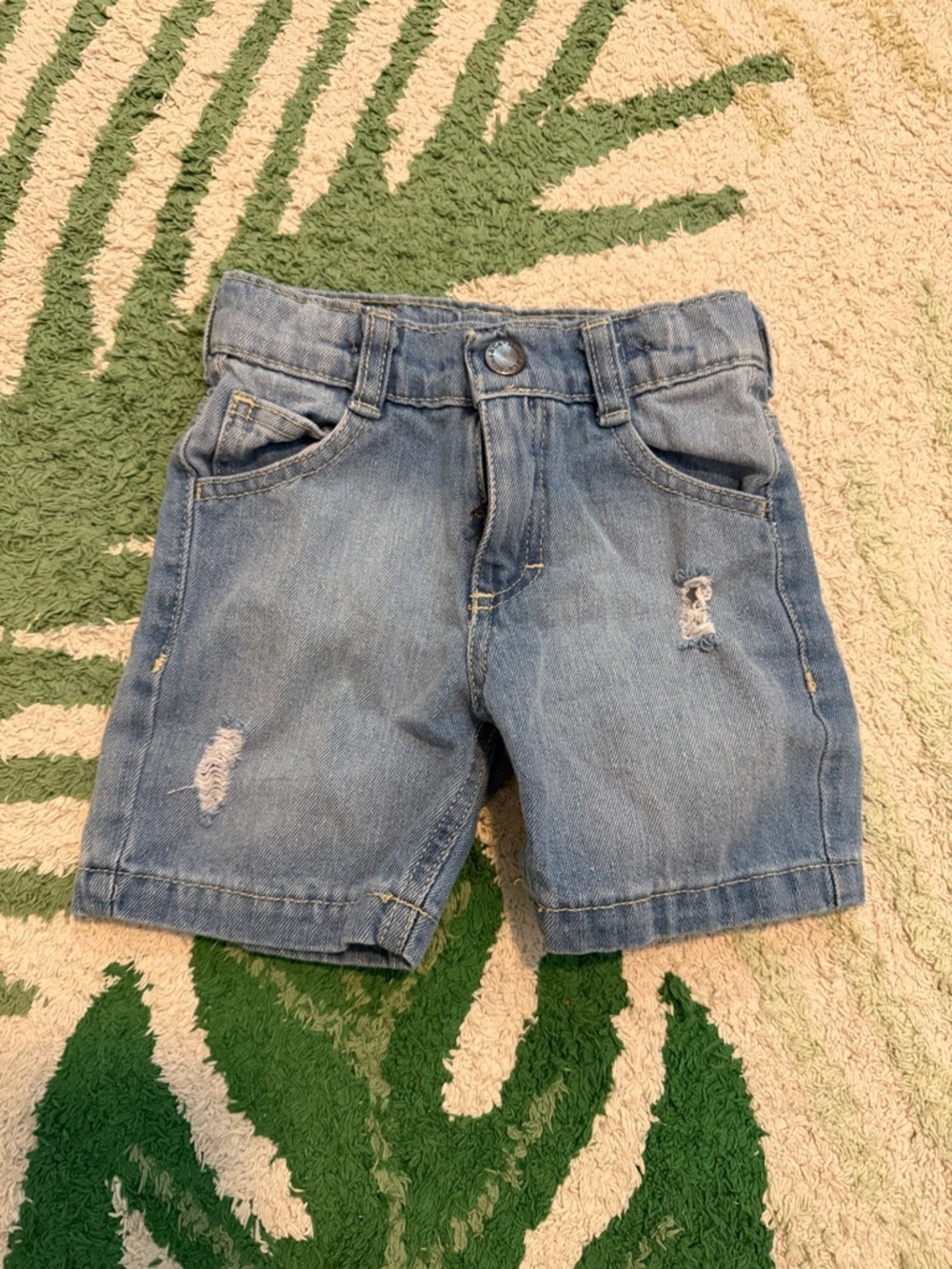 Kids Light Blue Denim Shorts - Classic Casual